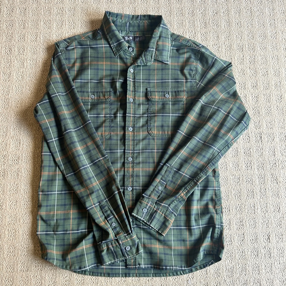 Mountain Hardwear Men’s Shirt, Long Sleeve, Size L